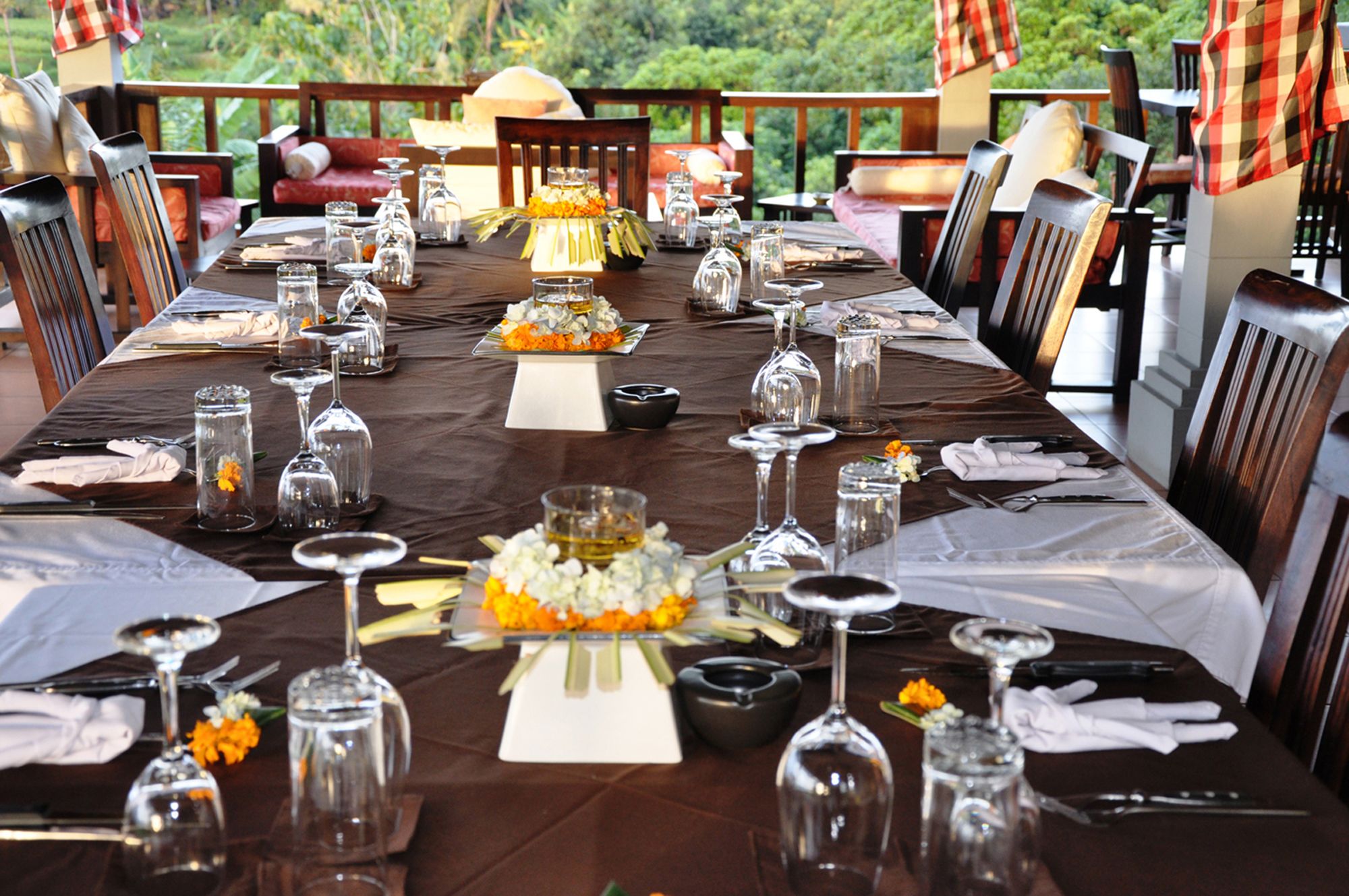 breakfast, lunch, dinner served; indonesian cuisine, pool views