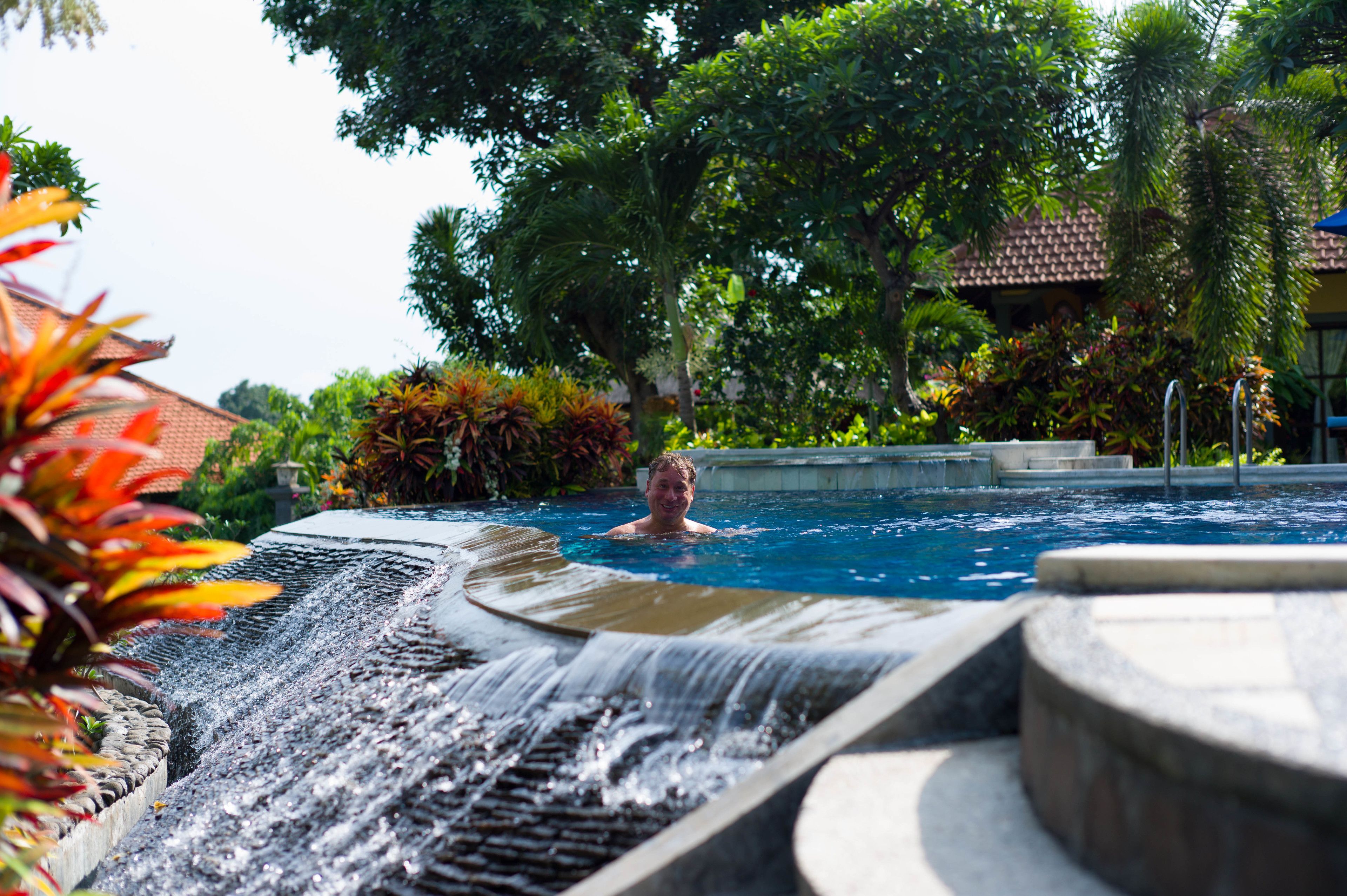 2 piscinas al aire libre, tumbonas