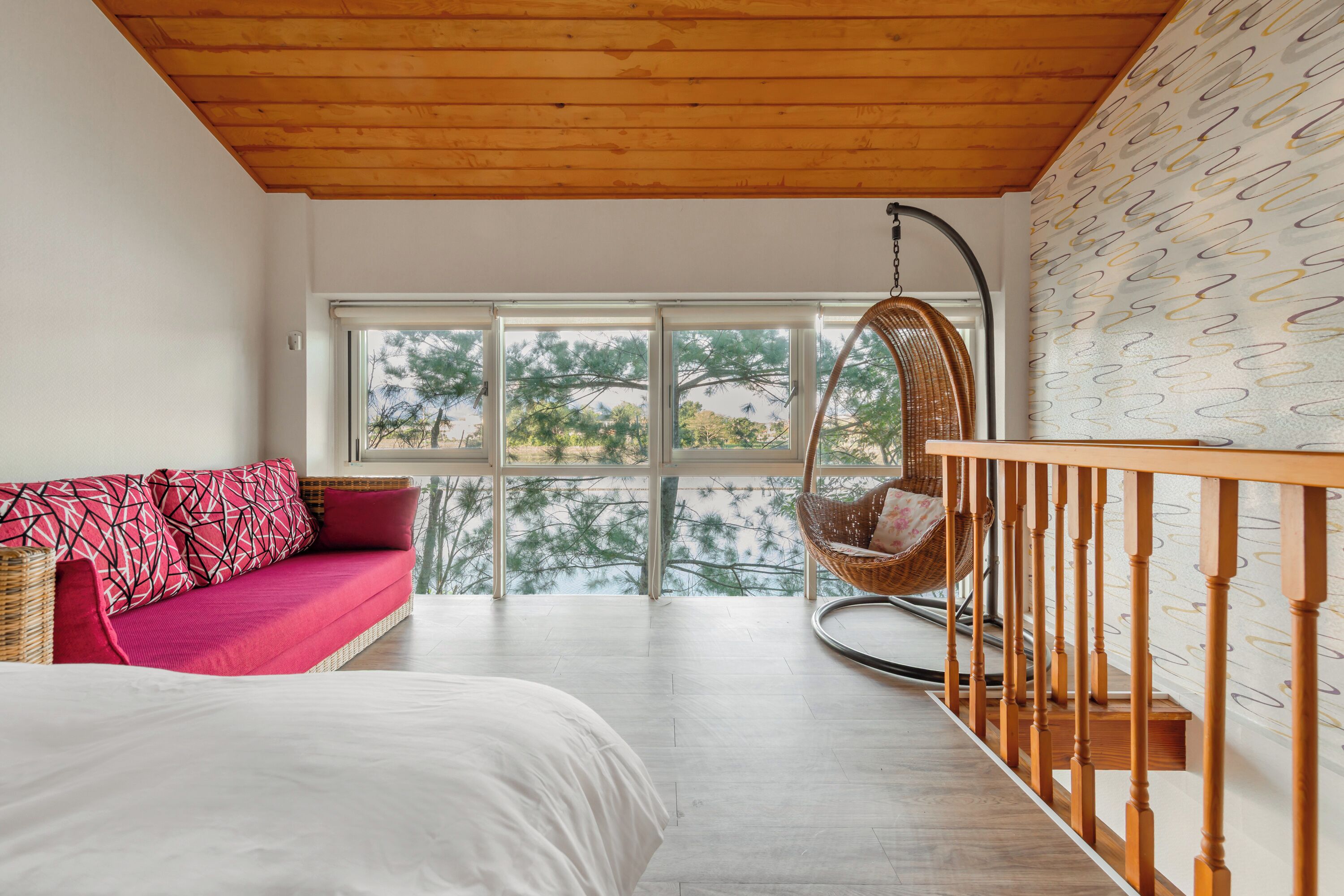 小木屋 | 遮光布/窗簾、免費無線上網、床單