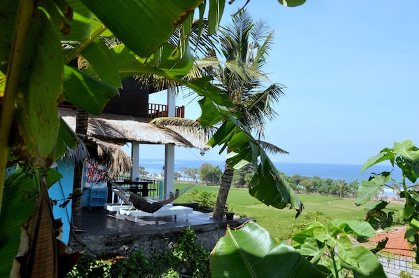 Chambre Deluxe, balcon | Terrasse/Patio