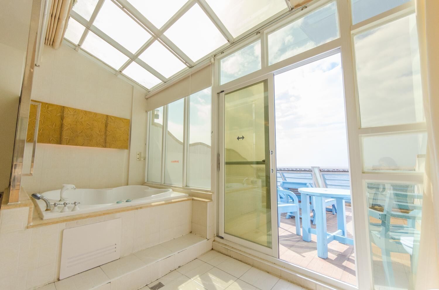 Free toiletries, hair dryer, slippers, towels