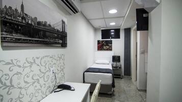 Minibar, in-room safe, blackout drapes, free WiFi