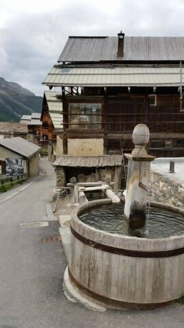 Vue depuis l’hébergement