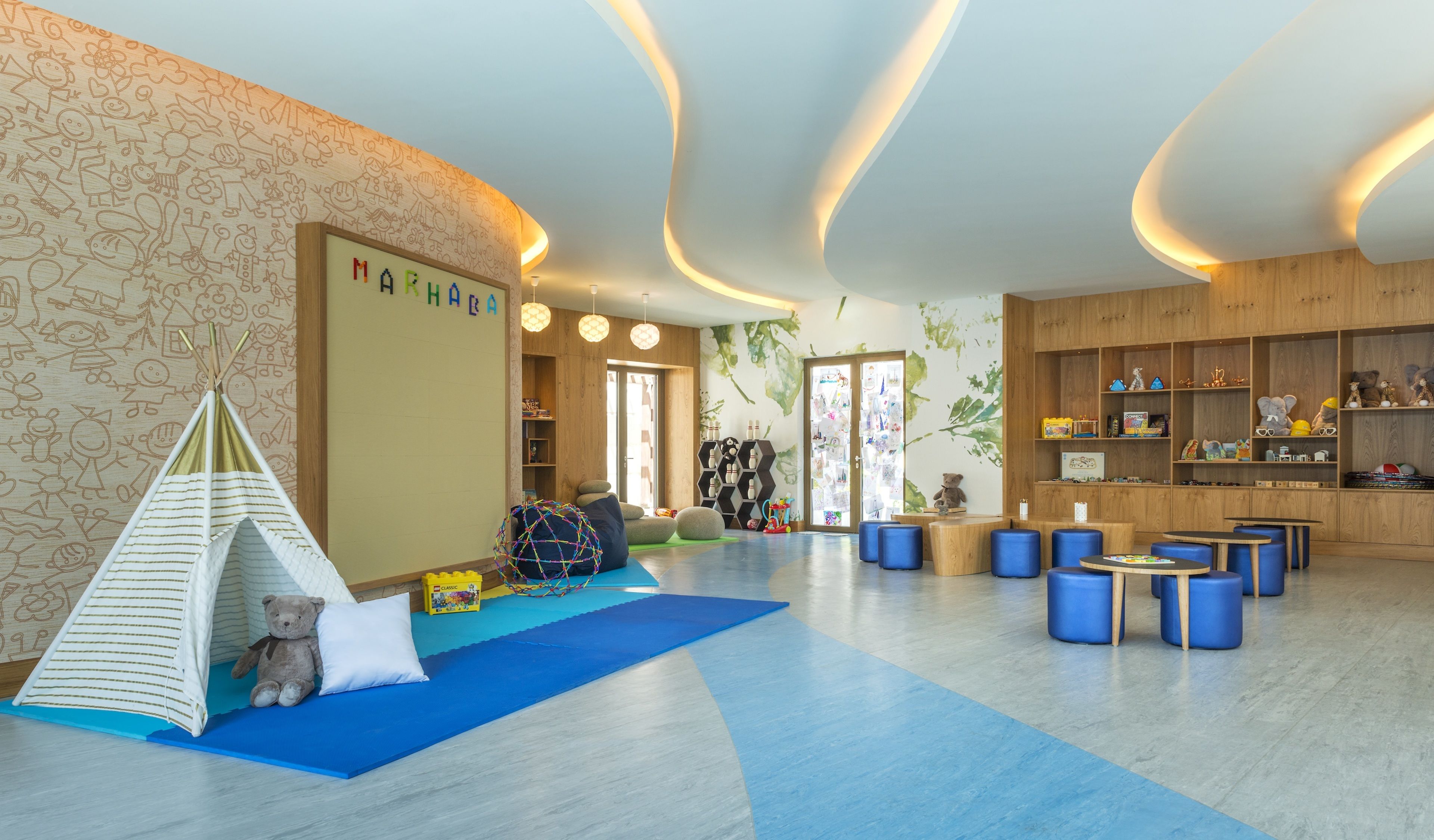 children’s play area – indoor