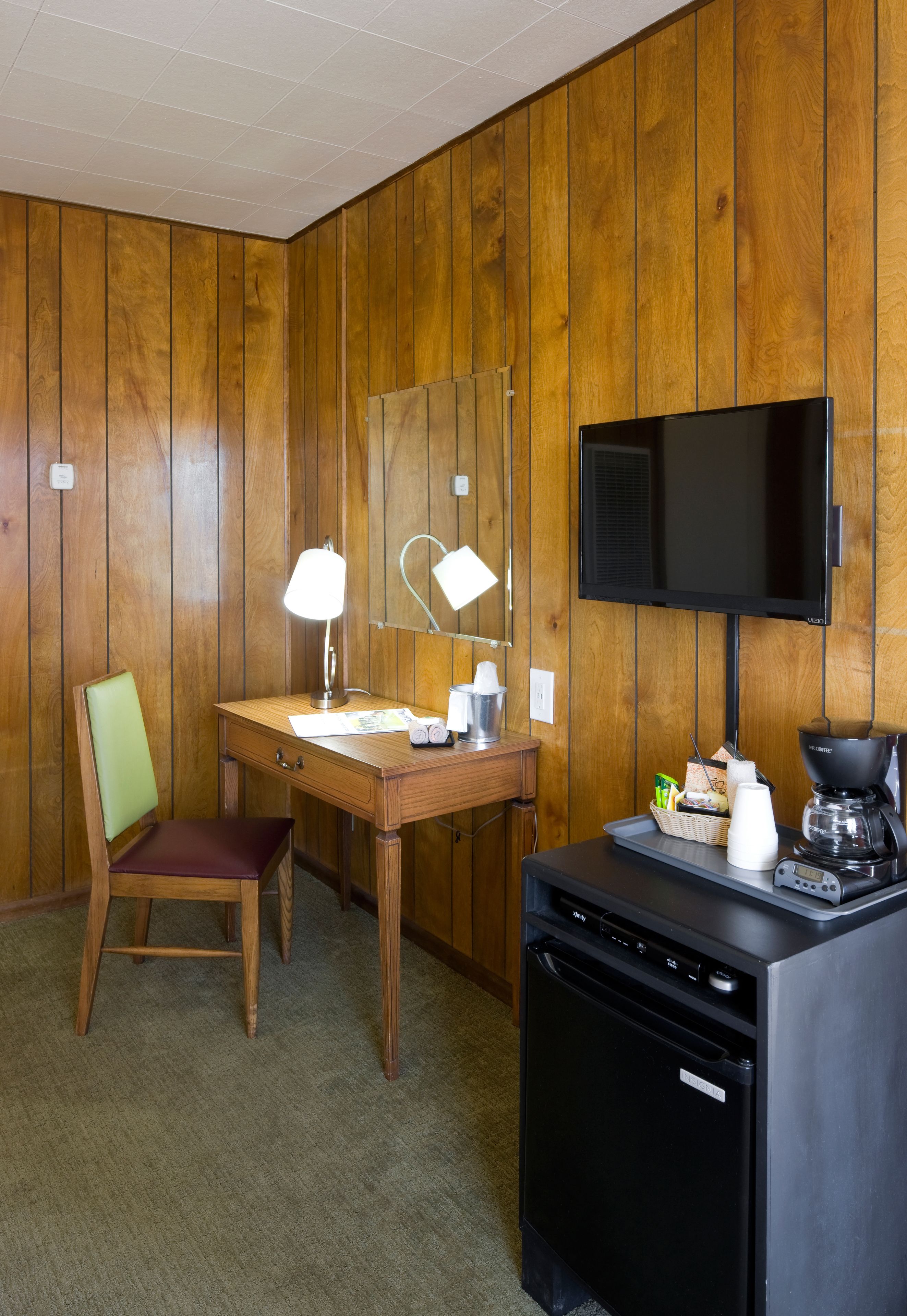 Rom – standard, 2 dobbeltsenger | Minikjøleskap