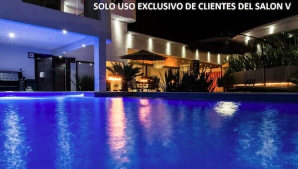 Pool waterfall - Hotel V (Temascalcingo)