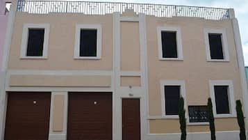 Overnatningsstedets facade