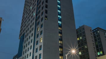 Façade de l’hébergement