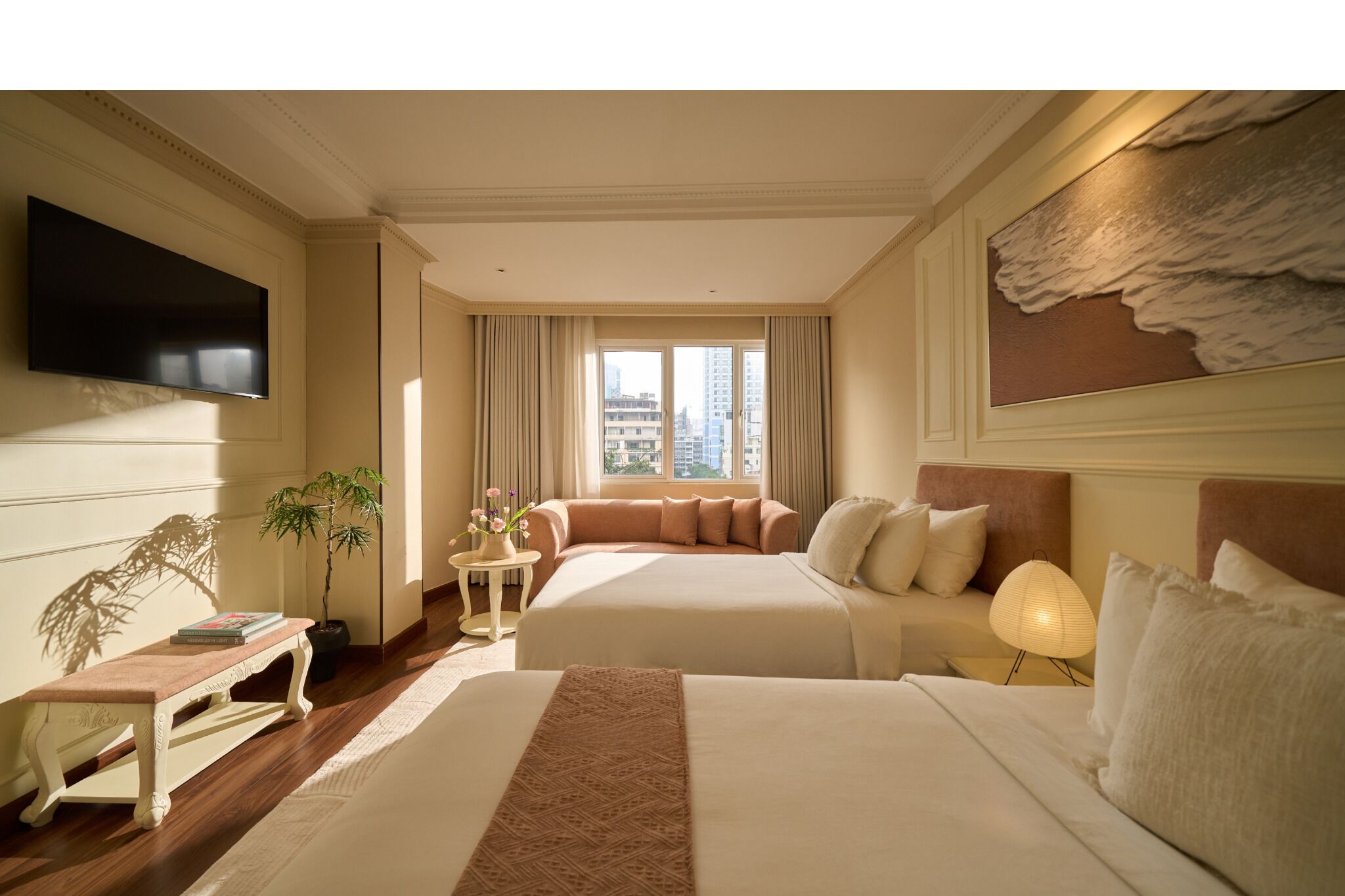 ジュニア スタジオスイート (Double or Twin with Afternoon tea) | ミニバー、セーフティボックス (室内)、デスク、アイロン / アイロン台