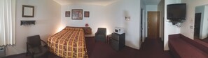 Single Room, 1 Queen Bed | Free WiFi, bed sheets - Amber Inn Motel (Bliss)