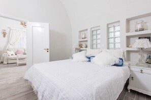 Villa, Jetted Tub | 2 bedrooms, in-room safe, desk, iron/ironing board - Villa Iokasti (Santorini)