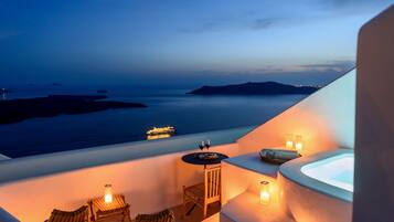 Junior Suite, Hot Tub (Outdoor) | Balcony