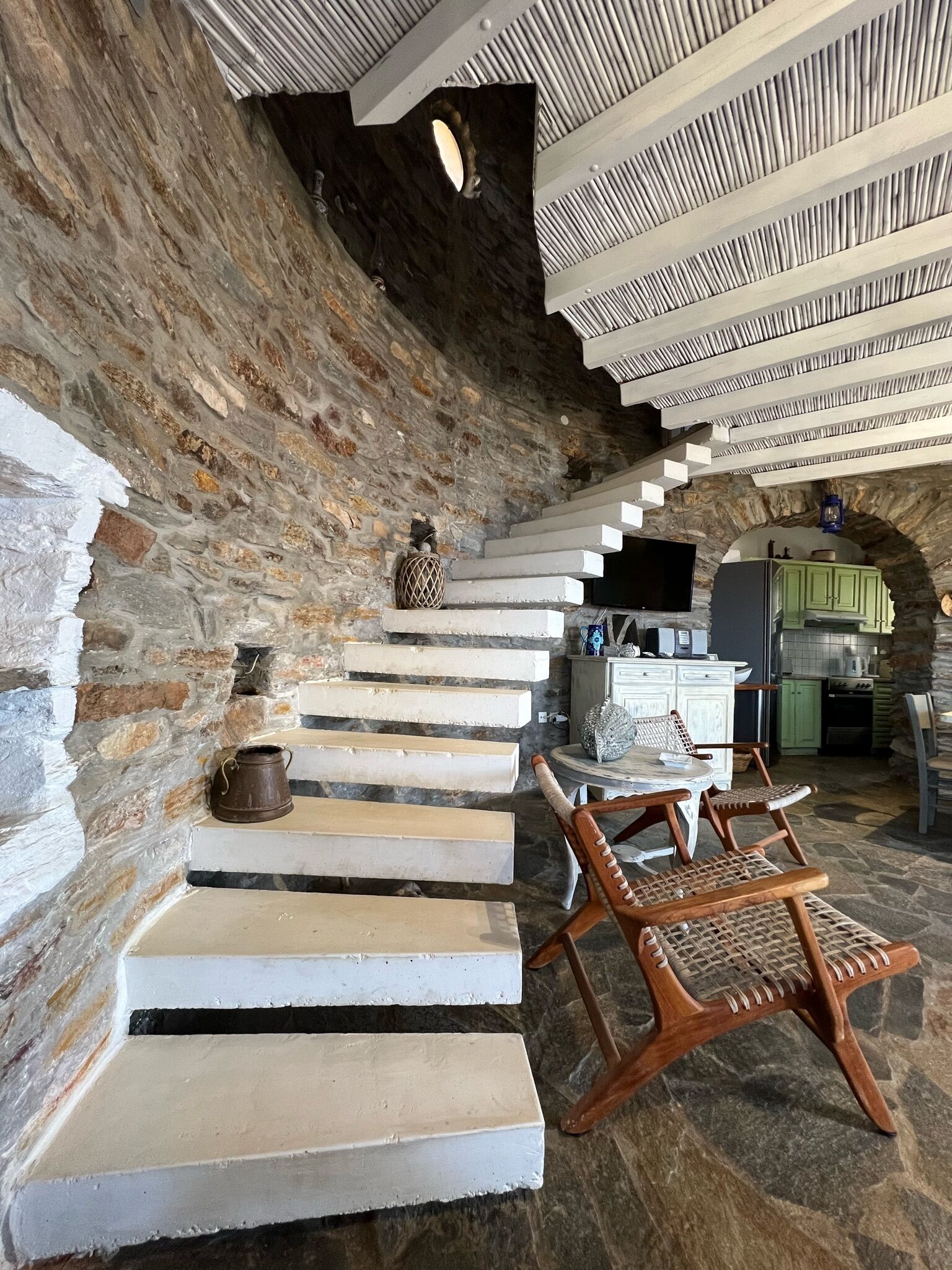 Biệt thự truyền thống, 3 phòng ngủ, quang cảnh biển | Khu phòng khách | TV màn hình phẳng, đầu đĩa DVD 