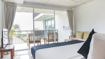 Habitación doble Grand, vista al mar | Vista desde la habitación