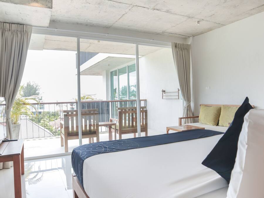 Quarto casal grand, vista para o mar | Vista do quarto