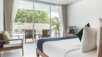 Habitación Grand doble, vistas a la piscina | Vistas desde la habitación
