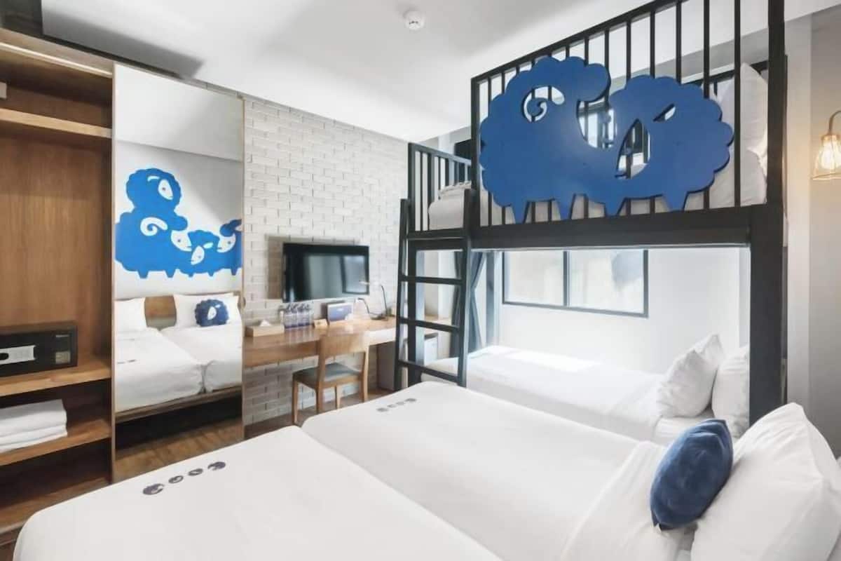 In-room safe, blackout curtains, iron/ironing board, free WiFi