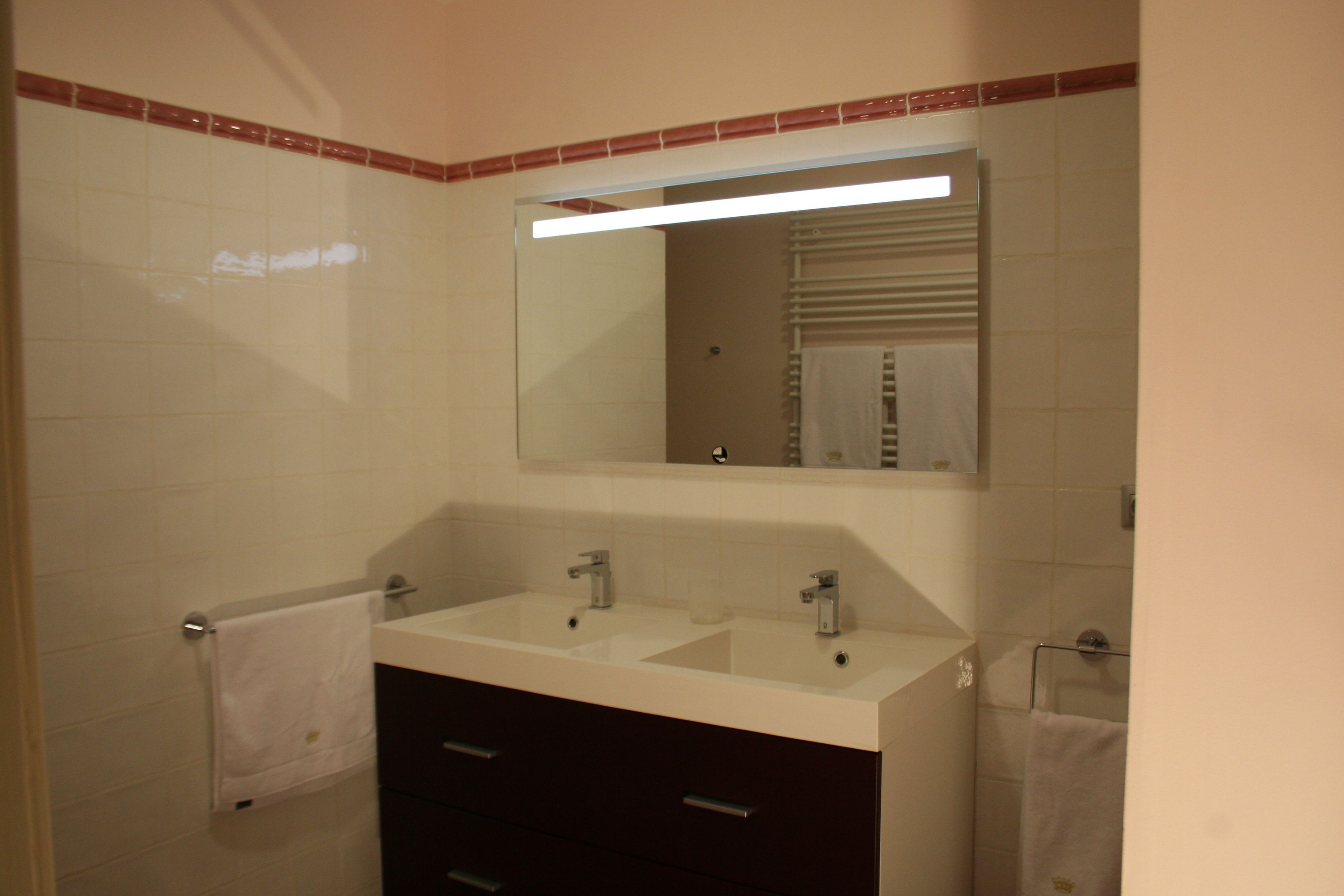 double room (elise) | bathroom | shower, free toiletries, hair dryer, dressing gowns