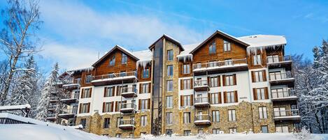 Voorkant van accommodatie