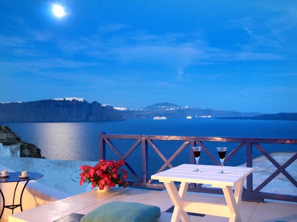 Villa Standard, salle de bains attenante, vue mer (Blu Bianco) | Vue depuis lâhĂ©bergement