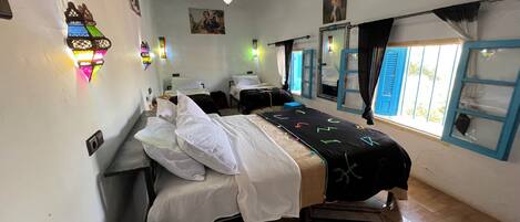 Draps en coton égyptien, décoration personnalisée, bureau