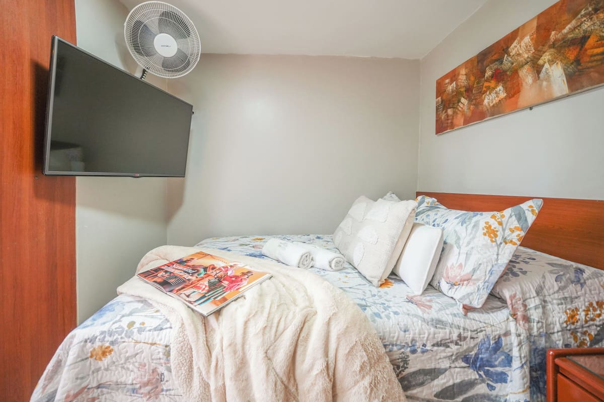 Kamar Single | Brankas, setrika/meja setrika, Wi-Fi gratis, dan seprai linen