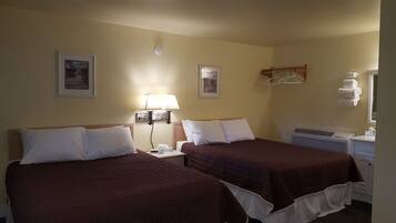 Blackout drapes, iron/ironing board, free WiFi, bed sheets