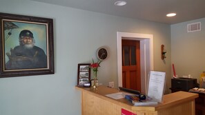 Interior entrance