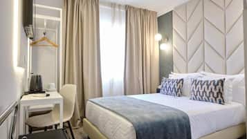 Kahden hengen huone | Tallelokero huoneessa, äänieristys, ilmaiset vauvansängyt, lisävuoteet