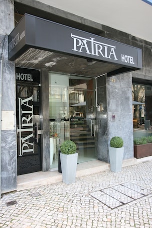 Ingresso della struttura. Patria Hotel