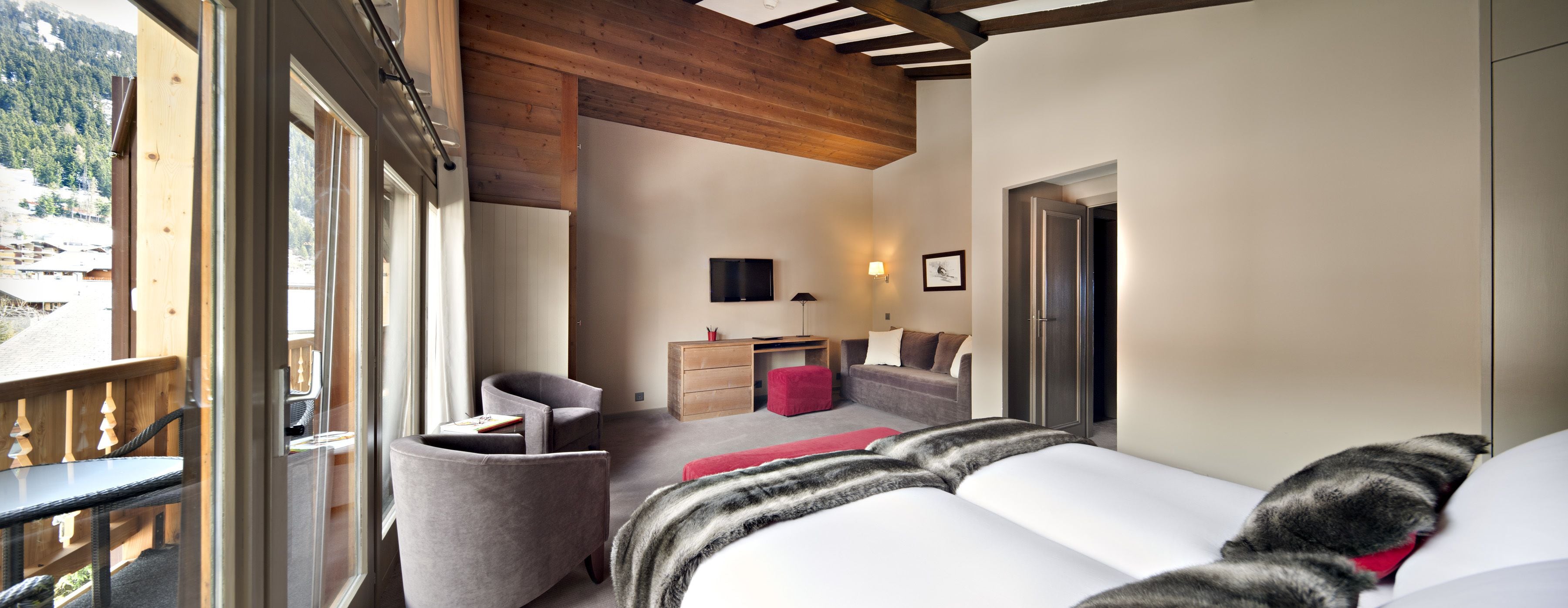 panoramic suite, 3 bedrooms, balcony, mezzanine | 1 bedroom, minibar, in-room safe, desk