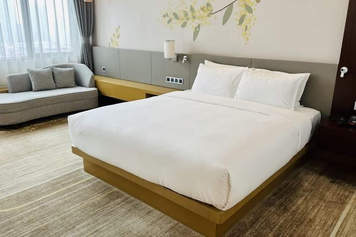 Minibar, in-room safe, desk, blackout drapes