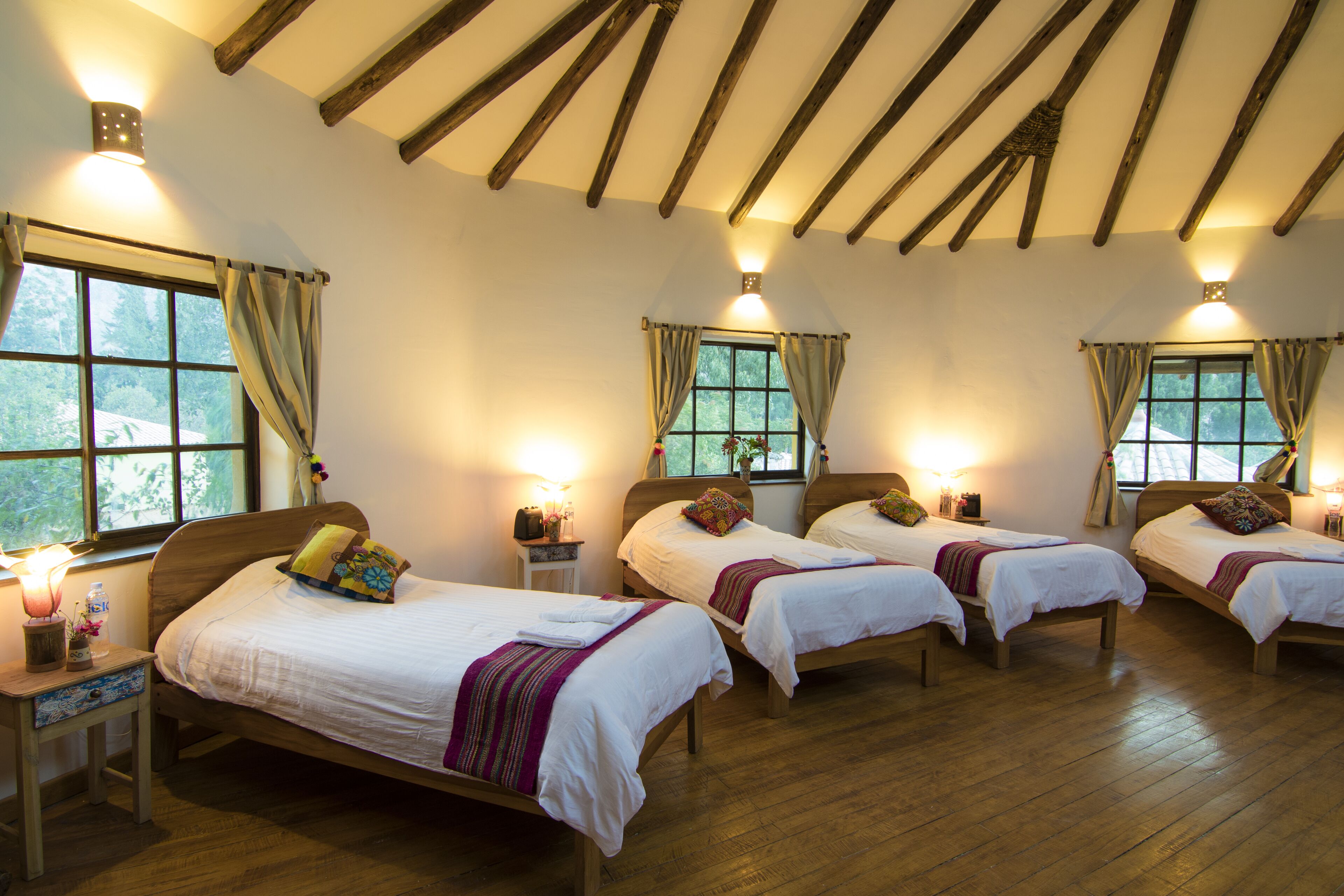 Wifi gratis y ropa de cama 