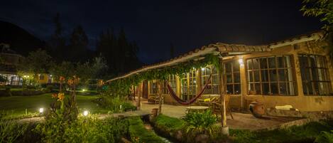 Front of property - evening/night