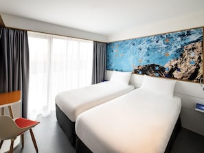 Pillow-top beds, soundproofing, iron/ironing board, free WiFi