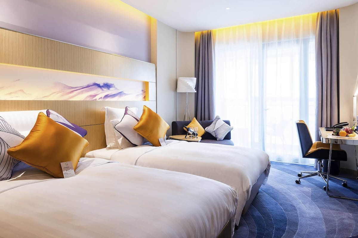 豪華客房, 2 張單人床 | 1 間睡房、高級寢具、迷你吧、房內夾萬