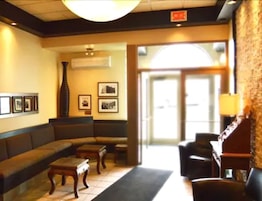 Sala de estar en el lobby