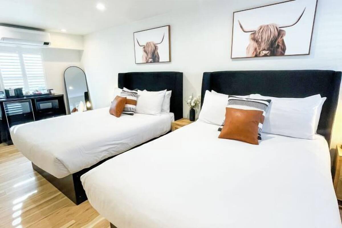 Roupas de cama antialérgicas, cofres nos quartos