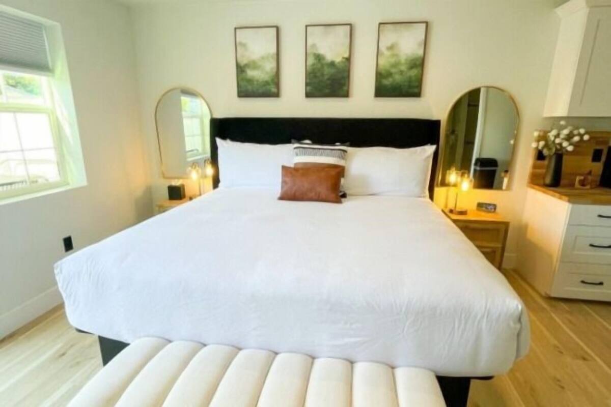 Roupas de cama antialérgicas, cofres nos quartos