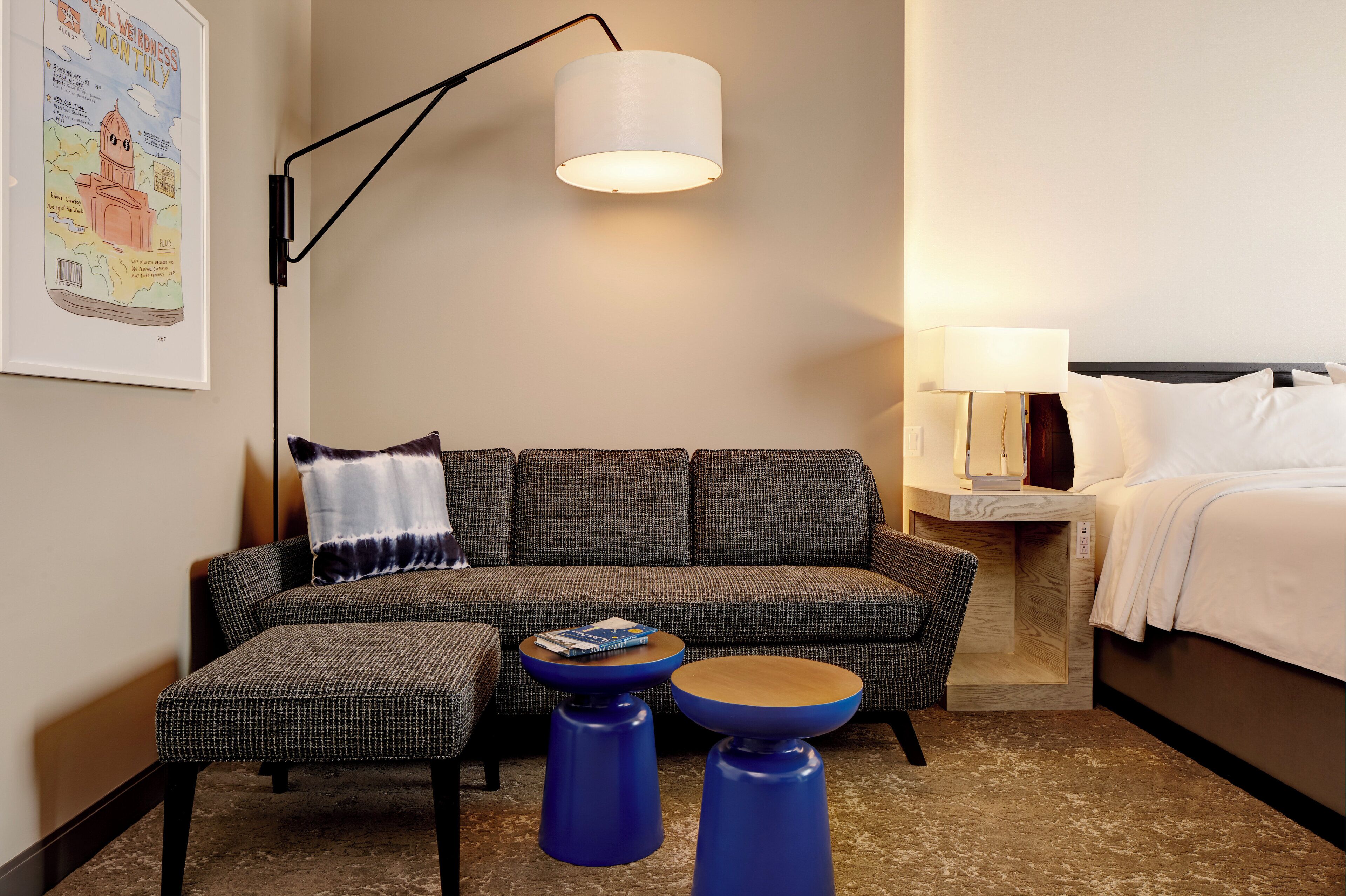 Frette Italian sheets, premium bedding, down duvets, pillow-top beds