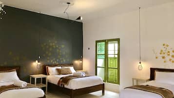 Individually decorated, individually furnished, free cribs/infant beds