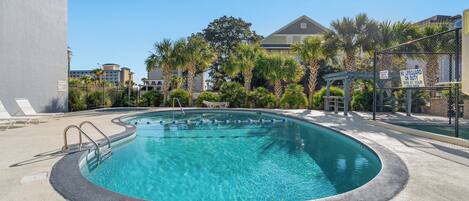 Indoor pool, outdoor pool