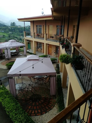 Vue depuis le balcon