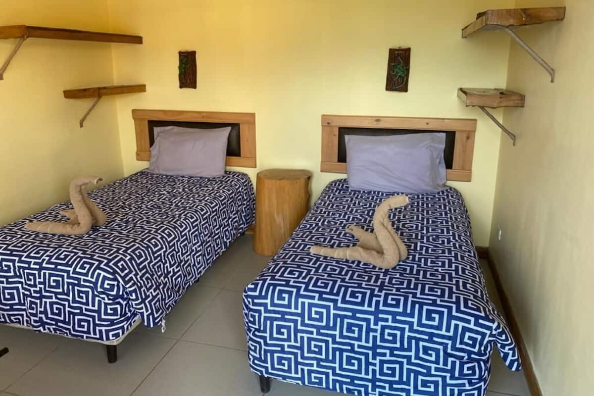Standard Twin Room, 1 Bedroom, Private Bathroom, Valley View | 1 bedroom, premium bedding, down comforters, laptop workspace