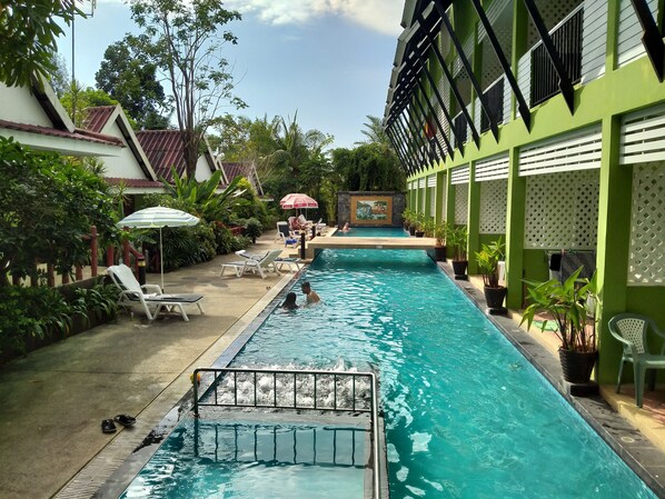 Deluxe Pool Access | Balcony view