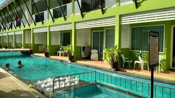 Deluxe Pool Access | Balcony view