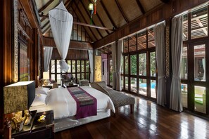 Baan Spa | Ropa de cama de alta calidad, minibar, escritorio y camas supletorias