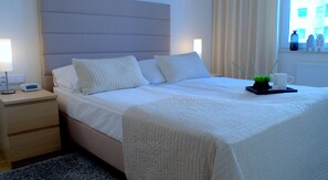 Apartament, 1 dormitori, cuina bàsica (Sail 4-u) | 1 dormitori, roba de llit d'alta qualitat i caixa forta a l'habitació 