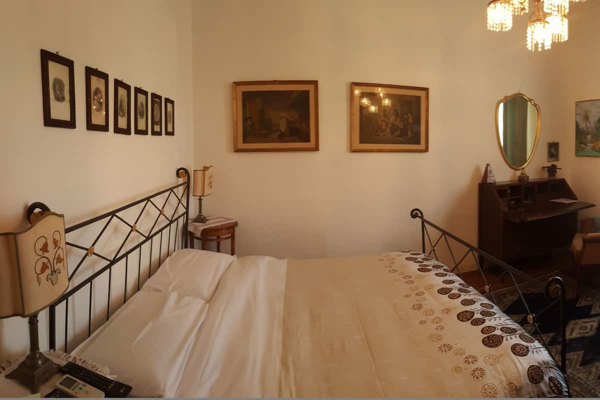 Classic Double Room, Garden Area | Premium bedding, iron/ironing board, free WiFi