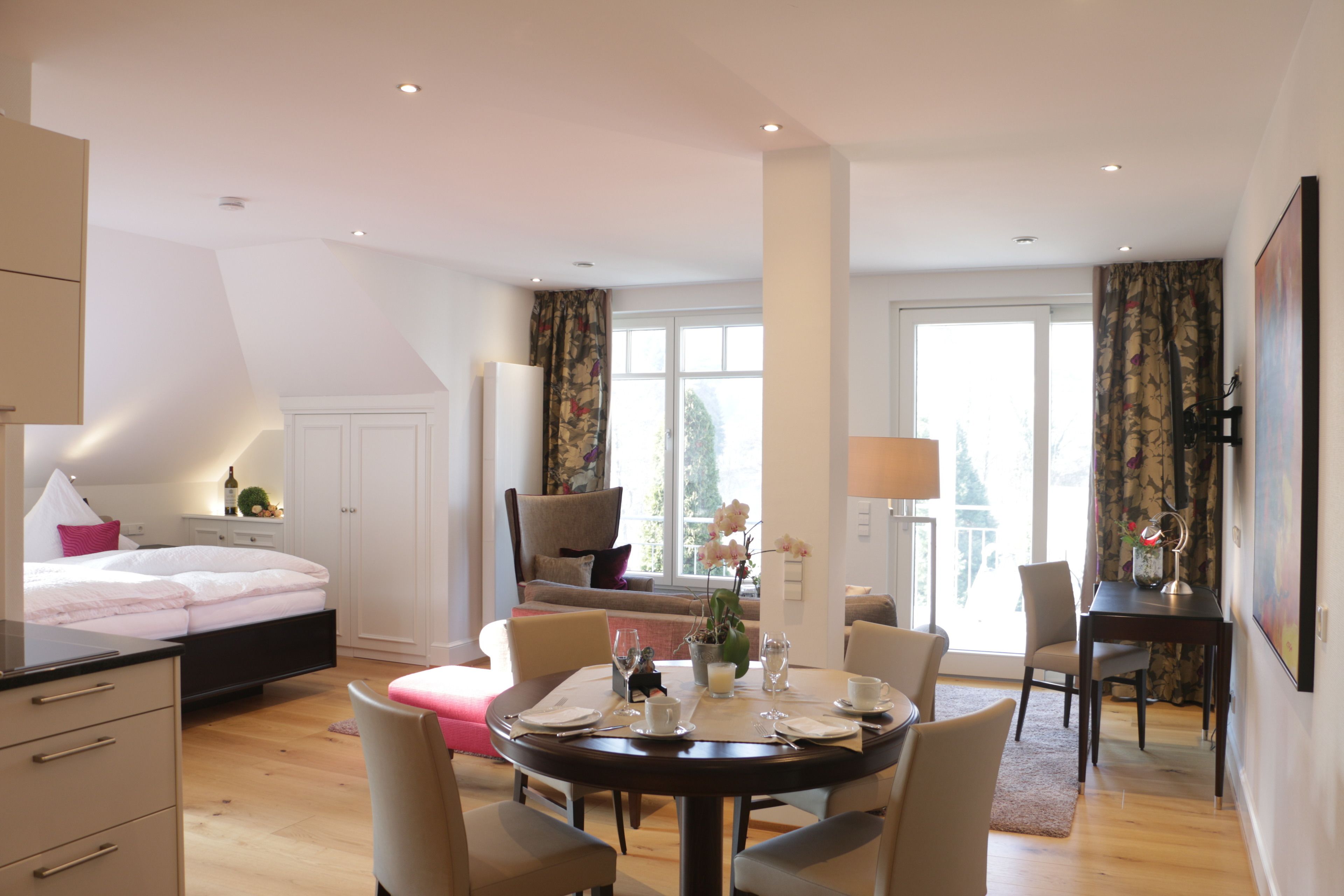 Superior Studio | Premium bedding, down duvets, memory-foam beds, in-room safe